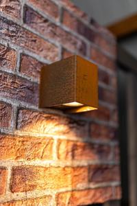 LightLux Wandverlichting Gis Down corten 651011