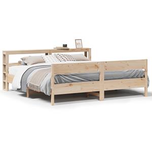 VidaXL Bedframe zonder matras massief grenenhout 180x200 cm