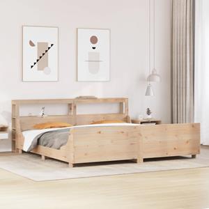 VidaXL Bedframe zonder matras massief grenenhout 180x200 cm