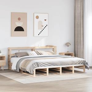 VidaXL Bedframe zonder matras massief grenenhout 180x200 cm