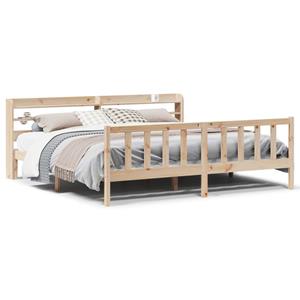 VidaXL Bedframe zonder matras massief grenenhout 180x200 cm