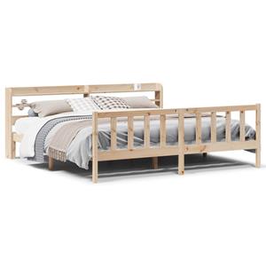 VidaXL Bedframe zonder matras massief grenenhout 200x200 cm