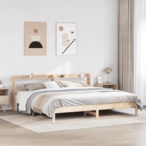 VidaXL Bedframe zonder matras massief grenenhout 180x200 cm