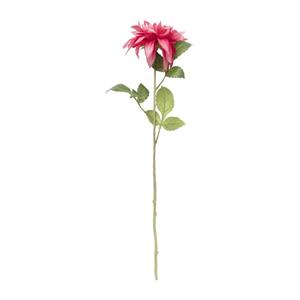 Xenos Kunstbloem dahlia - fuchsia - 75 cm