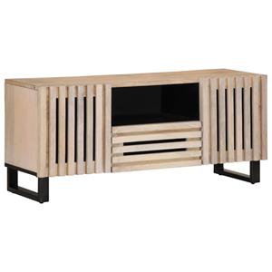 VidaXL Tv-meubel 100x34x46 cm massief mangohout