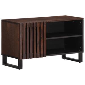 VidaXL Tv-meubel 80x34x46 cm massief mangohout bruin