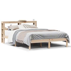 VidaXL Bedframe zonder matras massief grenenhout 135x190 cm