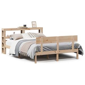 VidaXL Bedframe zonder matras massief grenenhout 120x190 cm