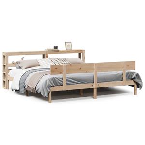 VidaXL Bedframe zonder matras massief grenenhout 200x200 cm