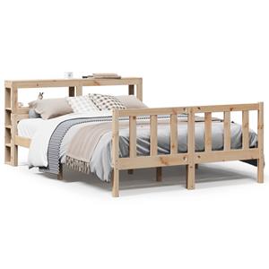 VidaXL Bedframe zonder matras massief grenenhout 120x190 cm