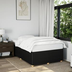 VidaXL Bedframe stof zwart 120x190 cm