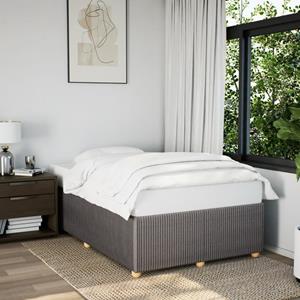 VidaXL Bedframe stof taupe 120x190 cm