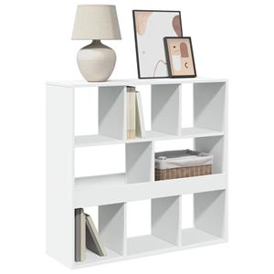 vidaXL Boekenkast/kamerscherm 100x33x94,5 cm wit