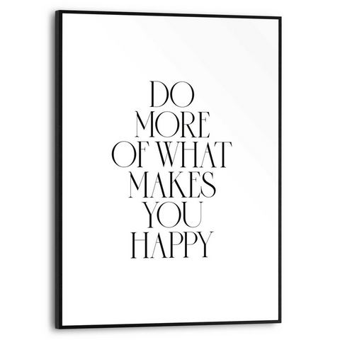 Reinders! Artprint met lijst More Happiness