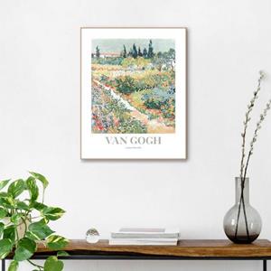 Reinders! Artprint met lijst Van Gogh - riverbank in springtime