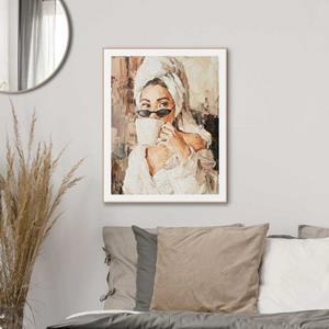 Reinders! Artprint met lijst Waking Up