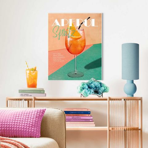 Reinders! Artprint met lijst Aperol Time