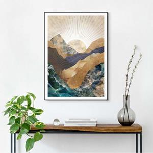 Reinders! Artprint met lijst Autumn Mountains