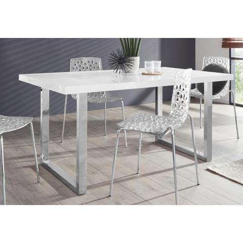 Paroli Eettafel Manger Breedte 180 cm, met U-frame van edelstaal