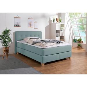 Home affaire Boxspring Fargo in extra lang 220 cm, met topmatras, 3 uitvoeringen, 4, breedten