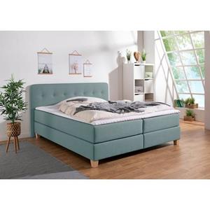 Home affaire Boxspring Fargo in extra lang 220 cm, met topmatras, 3 uitvoeringen, 4, breedten