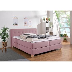 Home affaire Boxspring Fargo in extra lang 220 cm, met topmatras, 3 uitvoeringen, 4, breedten