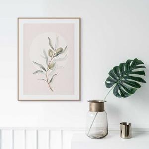 Reinders! Artprint met lijst Circle Olives