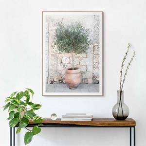 Reinders! Artprint met lijst Olive tree