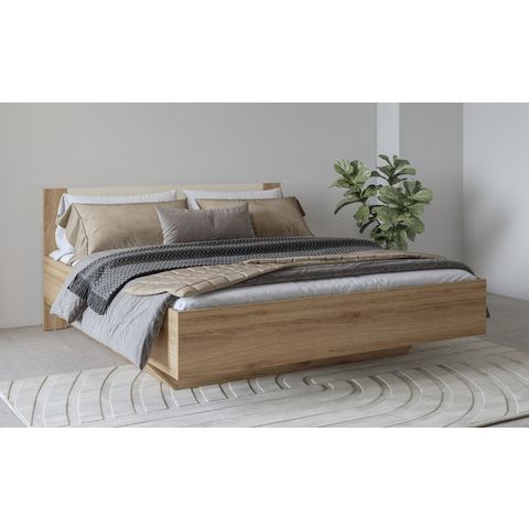 Home affaire Bedframe Bitry, Breite 160 bzw. 180 cm, moderner Bettrahmen