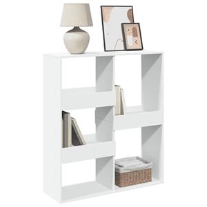 vidaXL Boekenkast / kamerscherm 100x33x115 cm wit