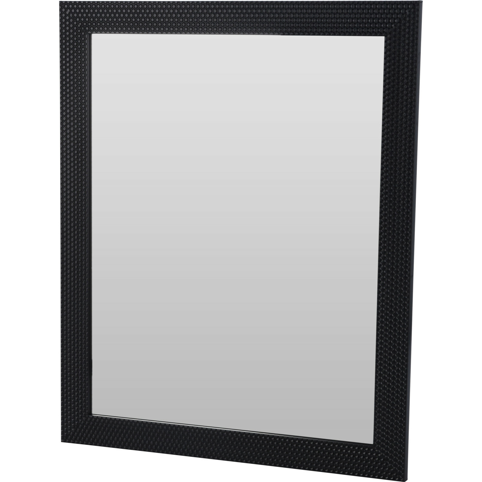 Home & Styling Wandspiegel Louvre - frame kleur zwart - x 56 cm - met brede lijst -