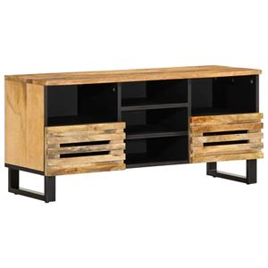 VidaXL Tv-meubel 100x34x46 cm massief ruw mangohout