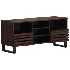 VidaXL Tv-meubel 100x34x46 cm massief mangohout bruin