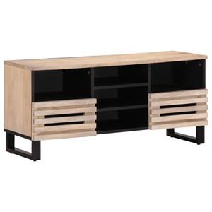 VidaXL Tv-meubel 100x34x46 cm massief mangohout