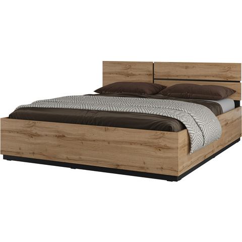 INOSIGN Bedframe Cross, moderner Bettrahmen