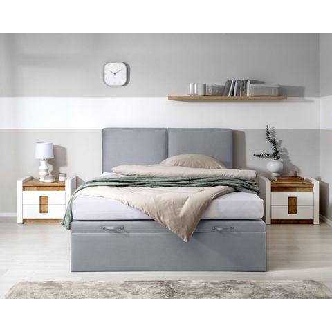 Places of Style Gestoffeerd bed Barete optioneel met matras