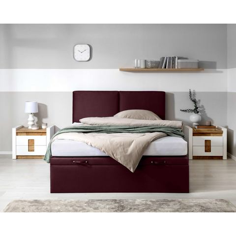 Places of Style Gestoffeerd bed Barete optioneel met matras