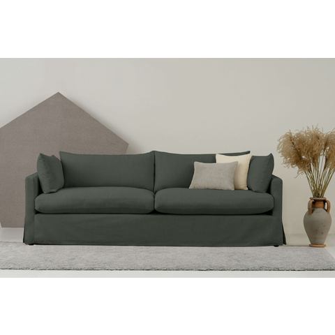 Andas 3-zitsbank Joucas, Hussensofa, Breite 244 cm (1 stuk)