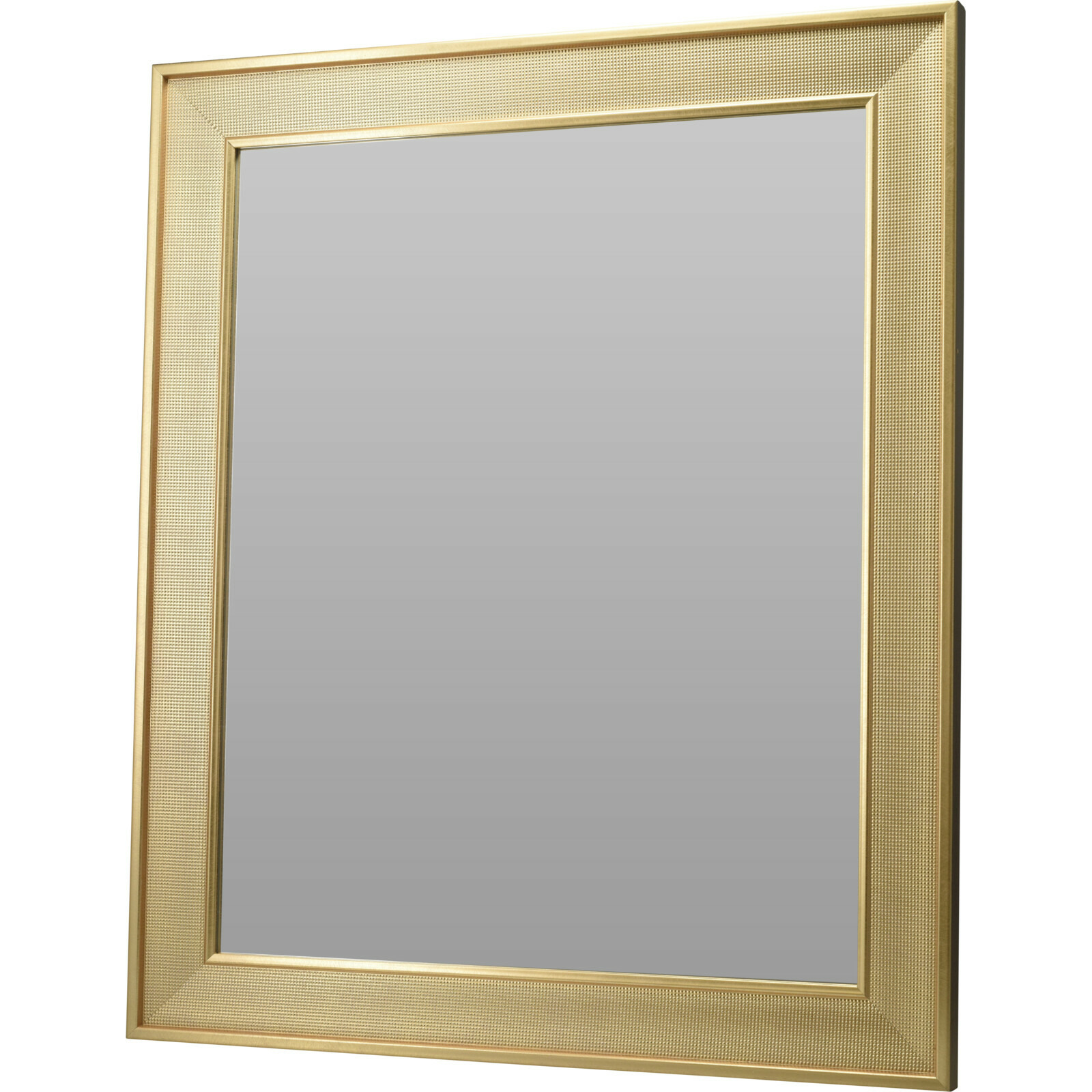 Home & Styling Wandspiegel met brede lijst El Dorado - frame kleur goud - 50 x 60 cm -