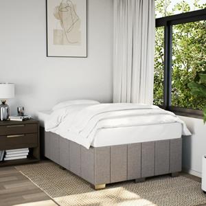 VidaXL Bedframe stof taupe 120x200 cm