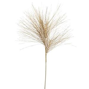 Leen Bakker Kunsttak Pine Needle spray - goud - 100 cm