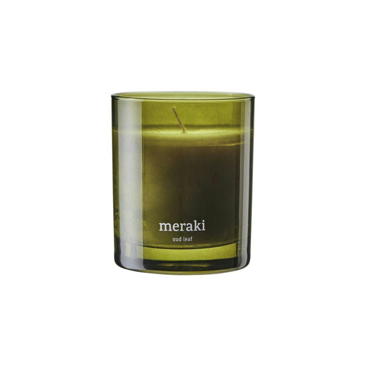 Meraki Scented Candle Oud leaf 200 g