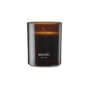 Meraki Scented Candle Dark wood 200