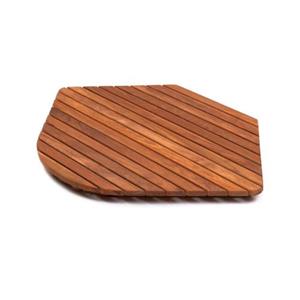 SaniSupreme Teak Badmat 71 X 71 Cm. Douchecabine Model (niet Oprolbaar)