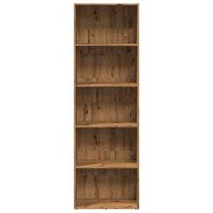 vidaXL Boekenkast 60x30x189 cm bewerkt hout artisanaal eikenkleurig