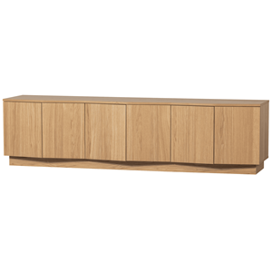 WOOOD Exclusive TV-meubel Zuma Eikenhout, 200cm - Bruin