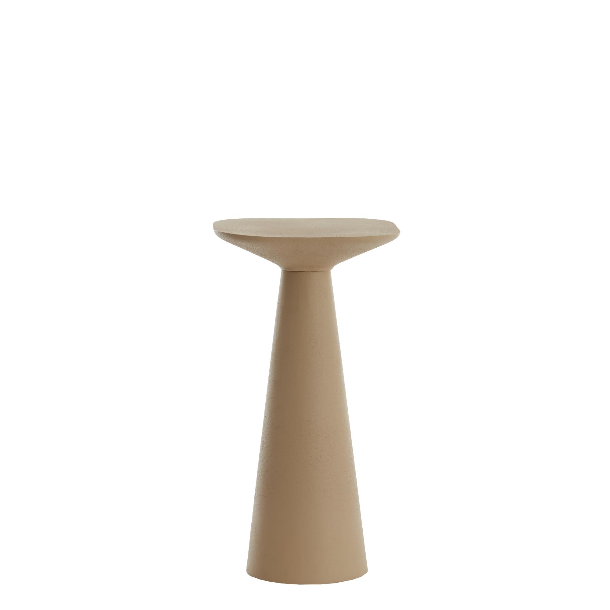 Light&Living Bijzettafel Abala - Taupe - 28x28x53cm