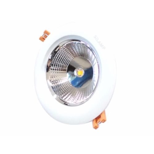 SILAMP Ronde Inbouw Cob Led-spot 15w 80° - Neutraal Wit 4000k - 5500k