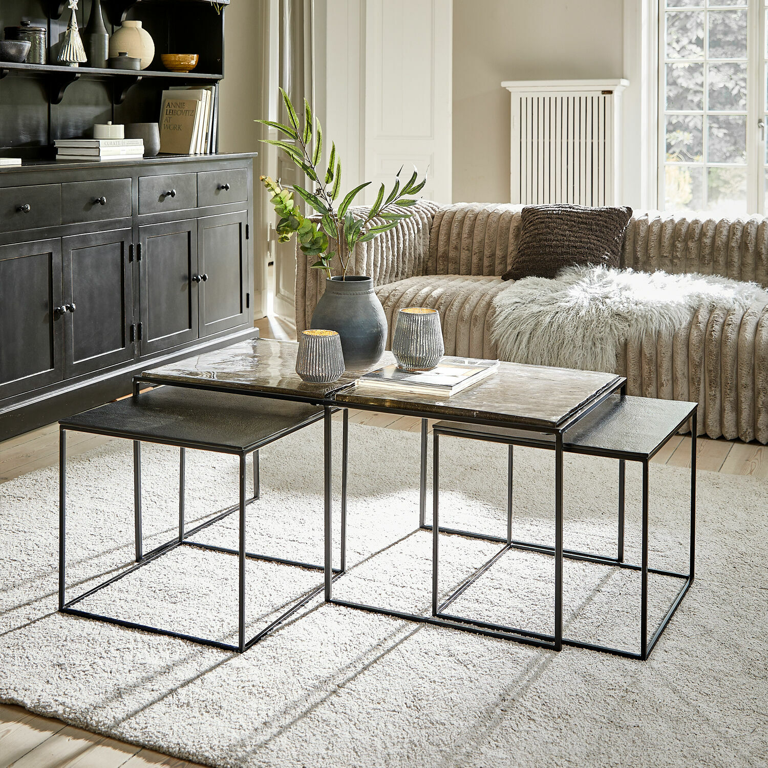 Loberon Salontafel set van 3 Moonvale