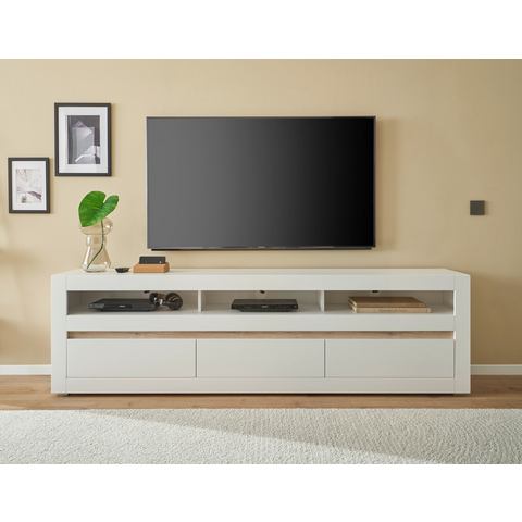 INOSIGN Tv-meubel Chester, moderner TV-Unterschrank, Kommode mit Stauraum, Weiß Matt (1 stuk)